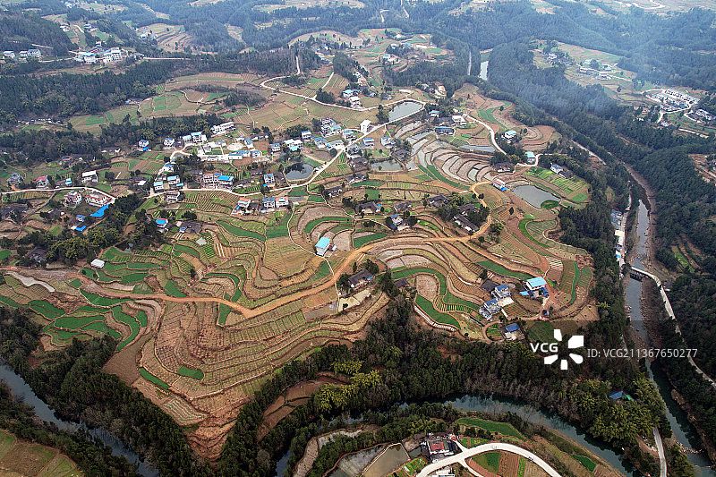 四川巴中恩阳区尹家镇风景图片素材
