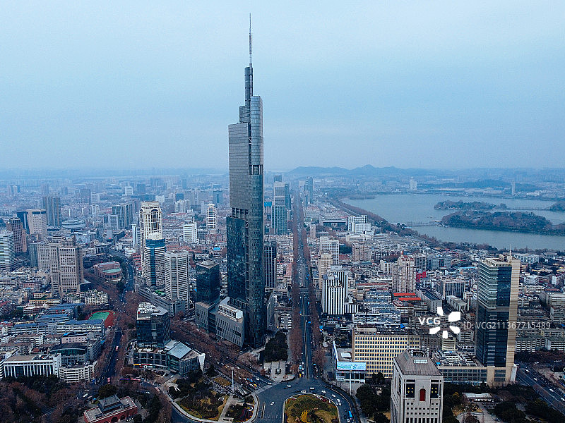 南京 紫峰大厦 中山路 新街口 南京中心 国际金融中心 世贸中心 交通大厦 珠江路图片素材