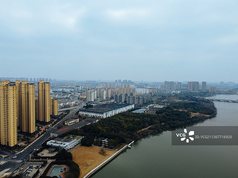 泰州 东进东路 双拥广场 茂业百货 金鹰国际 凤城河 锦泰购物 金茂大图片素材