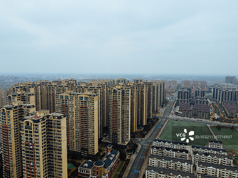 泰州 东进东路 双拥广场 茂业百货 金鹰国际 凤城河 锦泰购物 金茂大图片素材