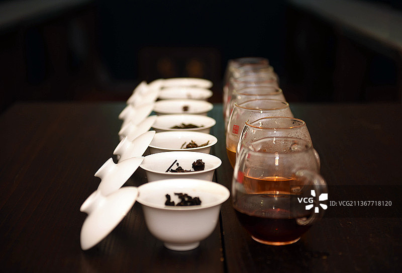 中国六大茶类图片素材