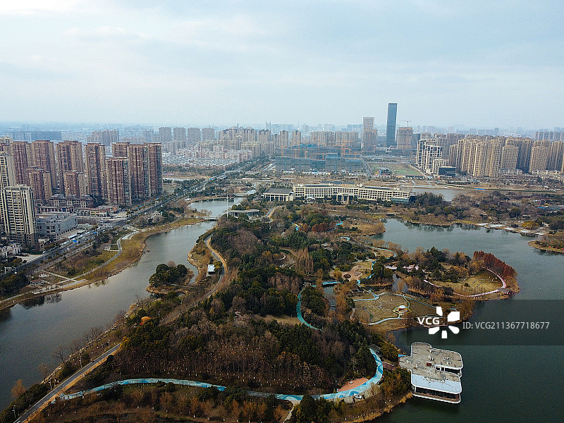 泰州 体育公园 天德湖公园 泰州中学 海军东路 绿地世纪城图片素材