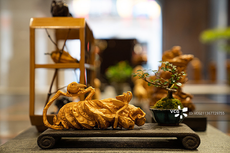 根雕艺术品图片素材