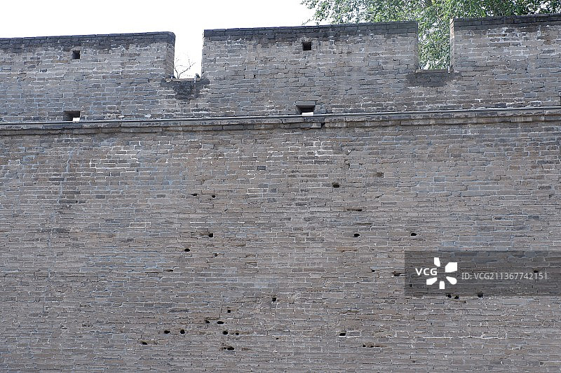 卢沟桥事变宛平城抗日战争痕迹图片素材