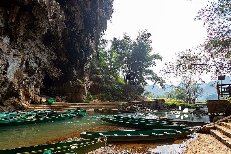 云南文山坝美世外桃源图片素材