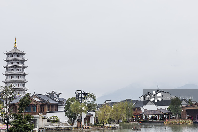 福州闽越水镇图片素材