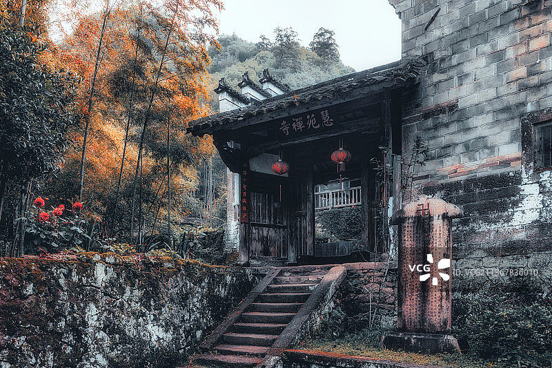 武夷山慧苑禅寺图片素材