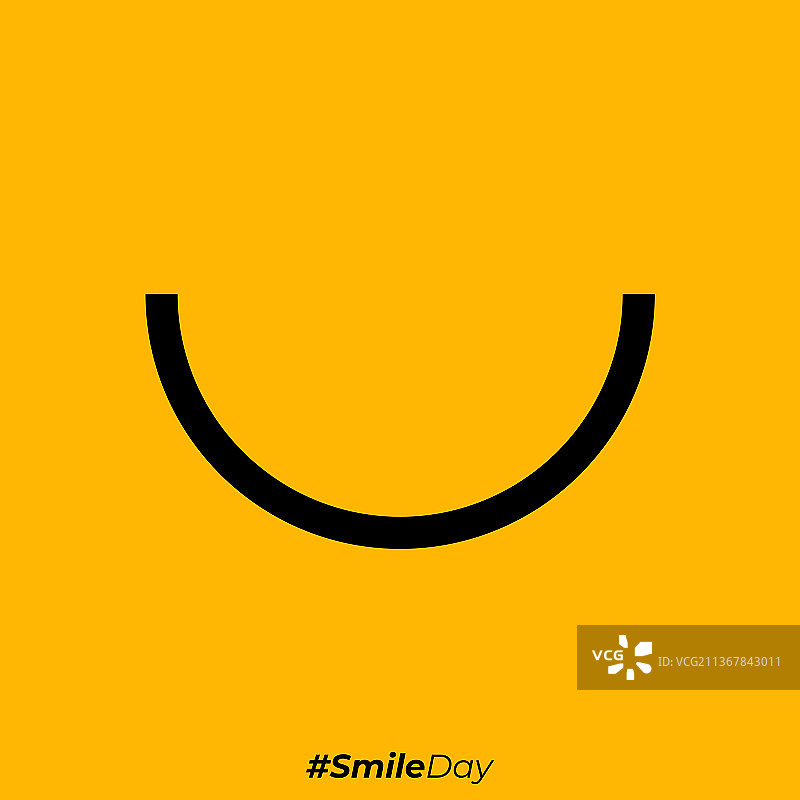 世界幸福日微笑表情图标模板图片素材
