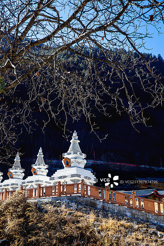 树正寨之光图片素材