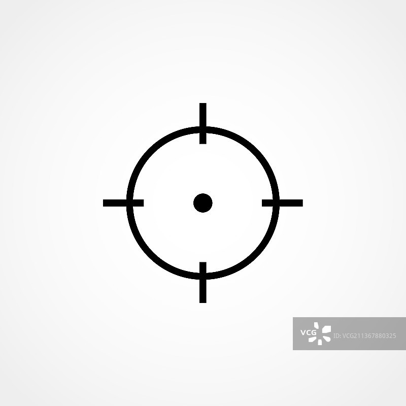 目标图标（扁平风格）图片素材