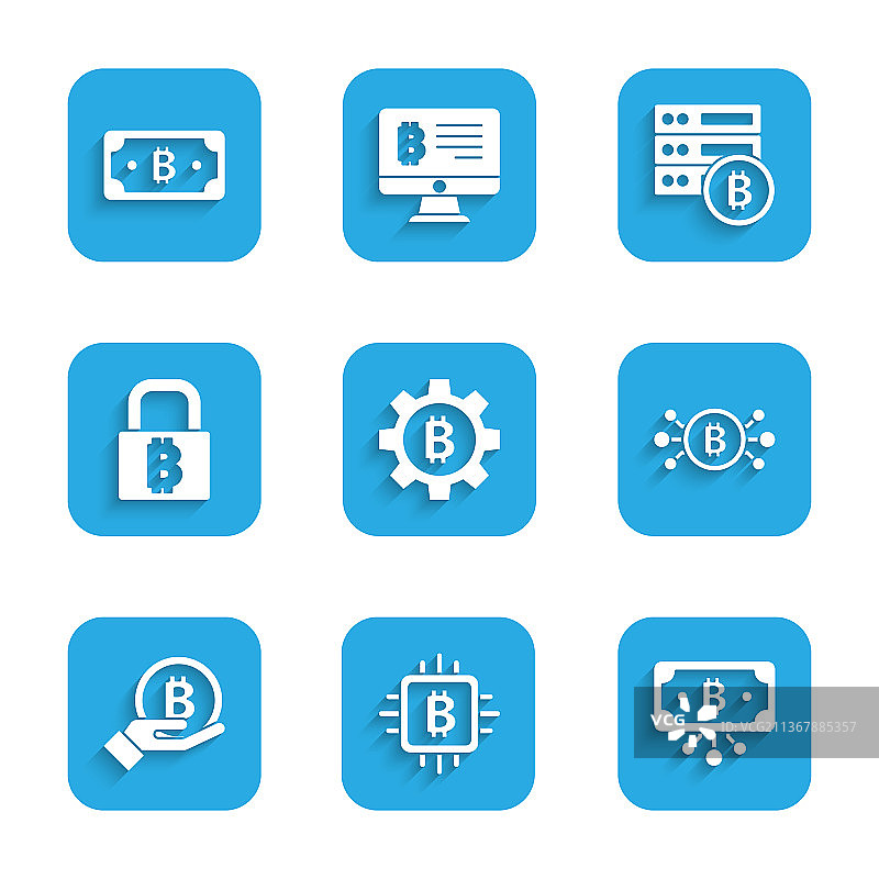 比特币CPU矿场图片素材