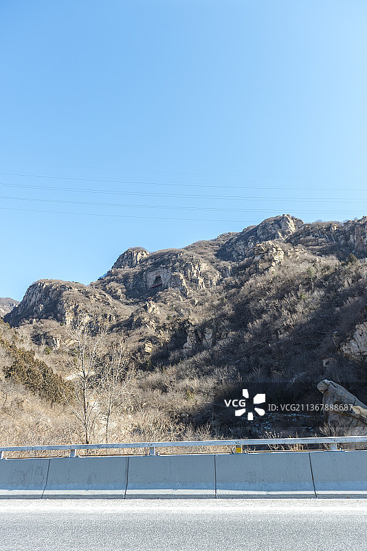 北京怀柔石门山景区图片素材