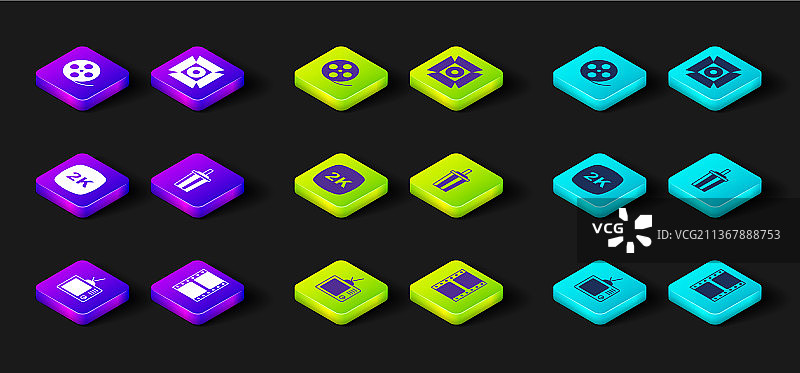 复古电视播放2K超高清视频、纸杯图片素材