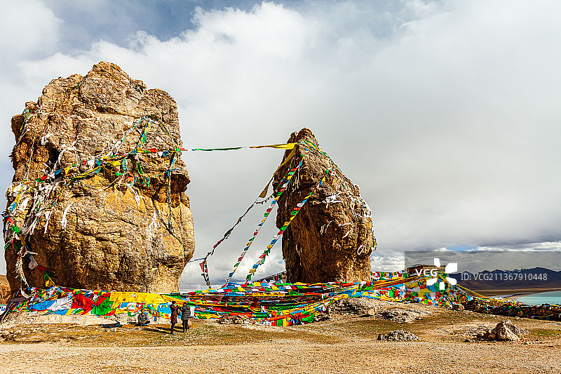 西藏纳木错风光图片素材