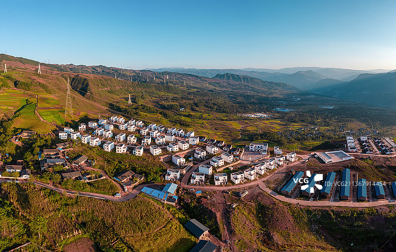 四川省凉山布拖风光图片素材