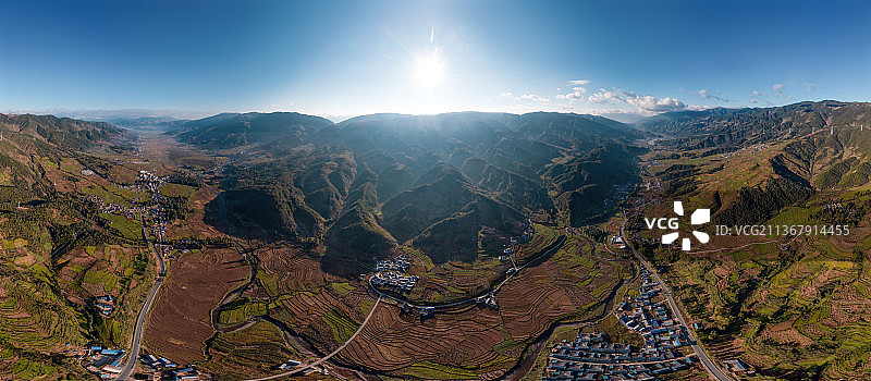 四川省凉山布拖风光图片素材