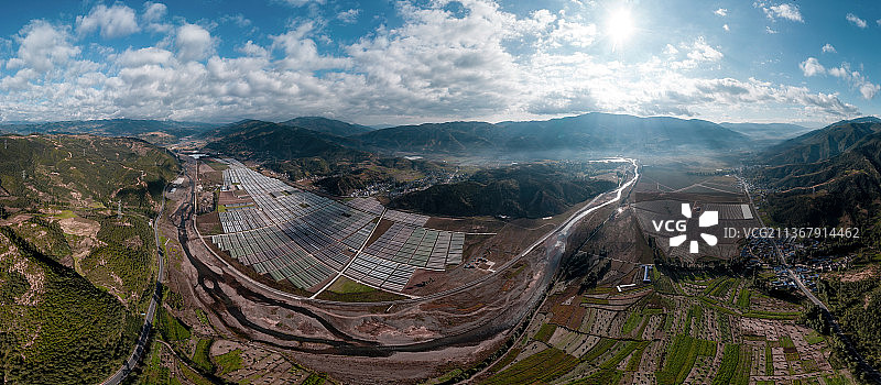 四川省凉山布拖农业种植基地图片素材