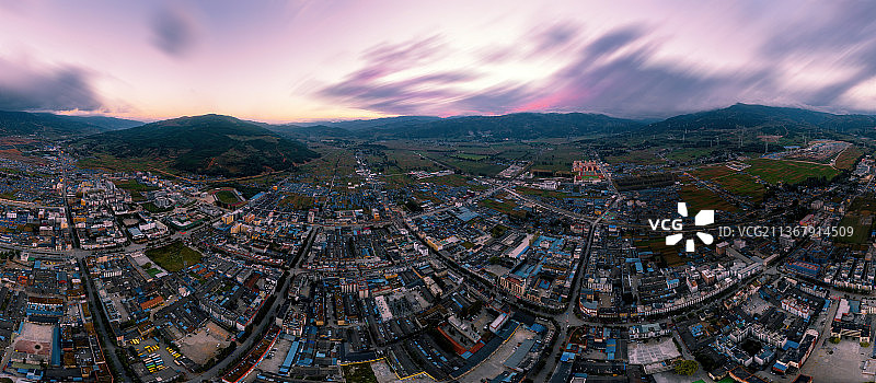 四川省凉山布拖县城风光图片素材