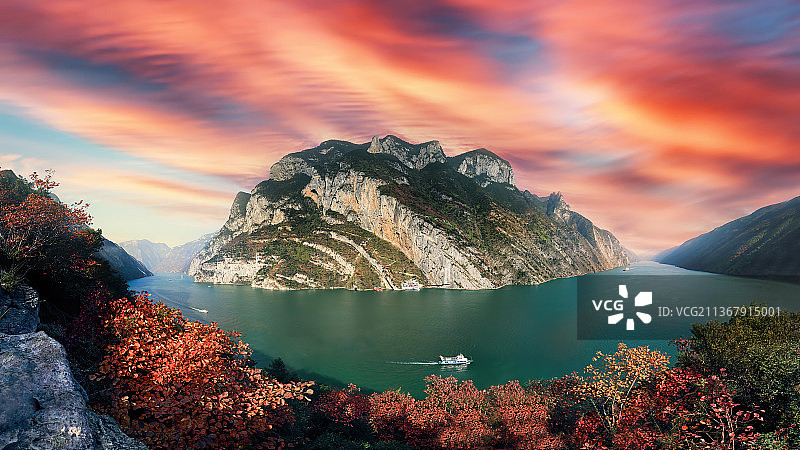 重庆三峡美景图片素材