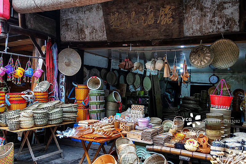 四川省泸州尧坝古镇图片素材