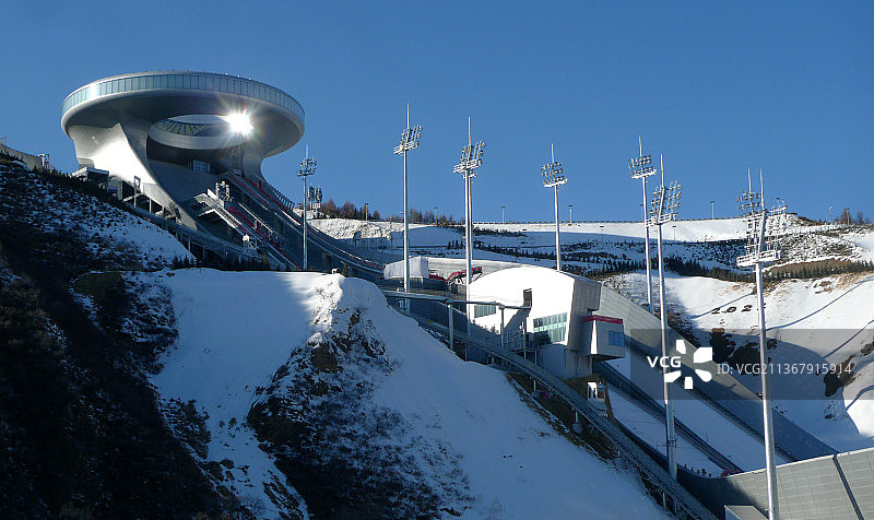 壮观雪如意图片素材