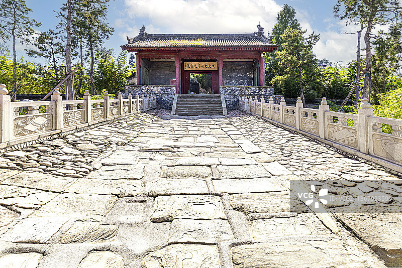 陕西渭南韩城市司马迁祠墓图片素材