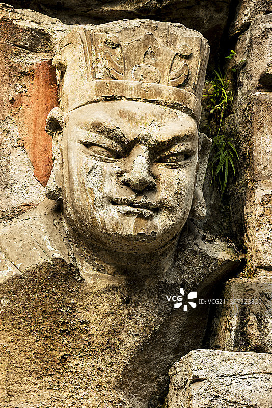 中国 重庆 大足石刻图片素材