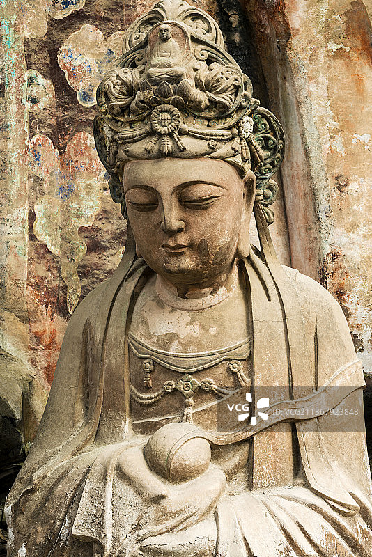 中国 重庆 大足石刻图片素材