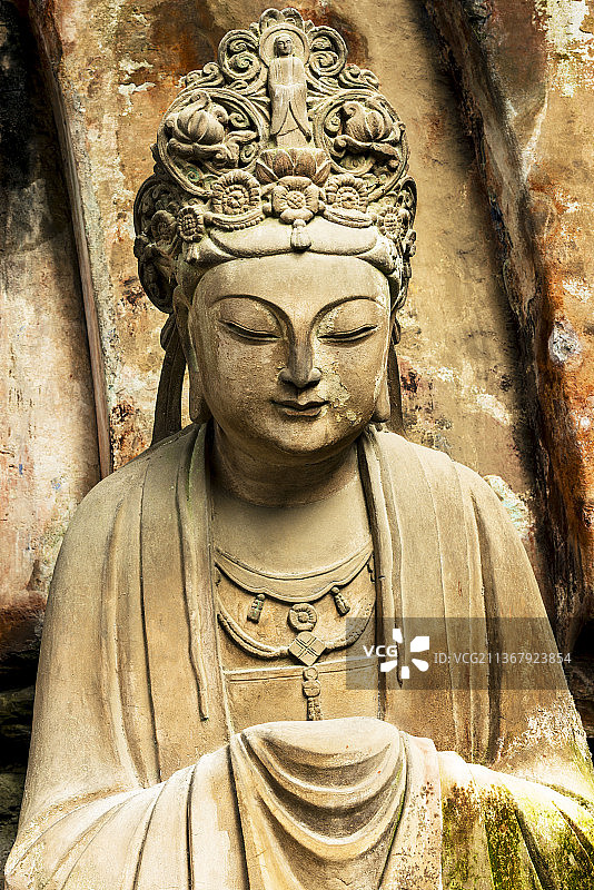 中国 重庆 大足石刻图片素材