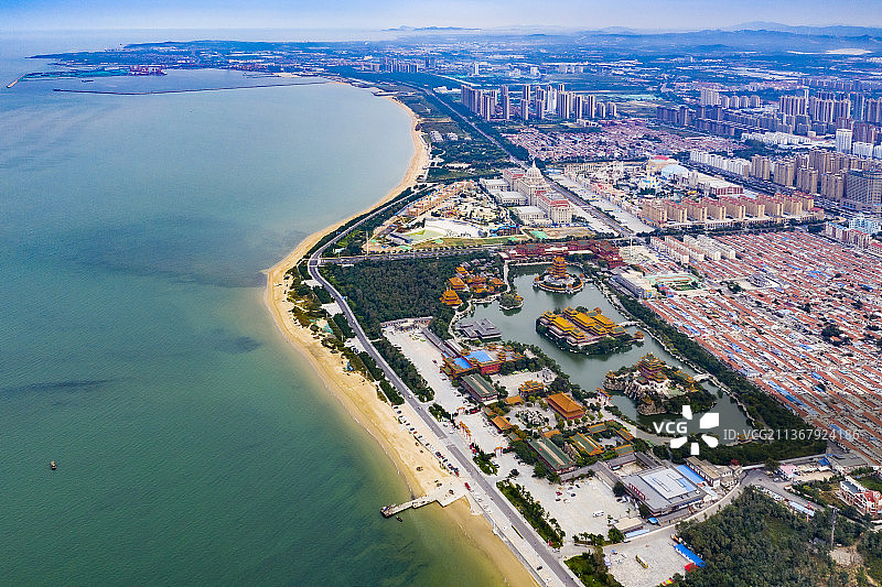八仙渡在山东省烟台蓬莱市海滨路东8号图片素材