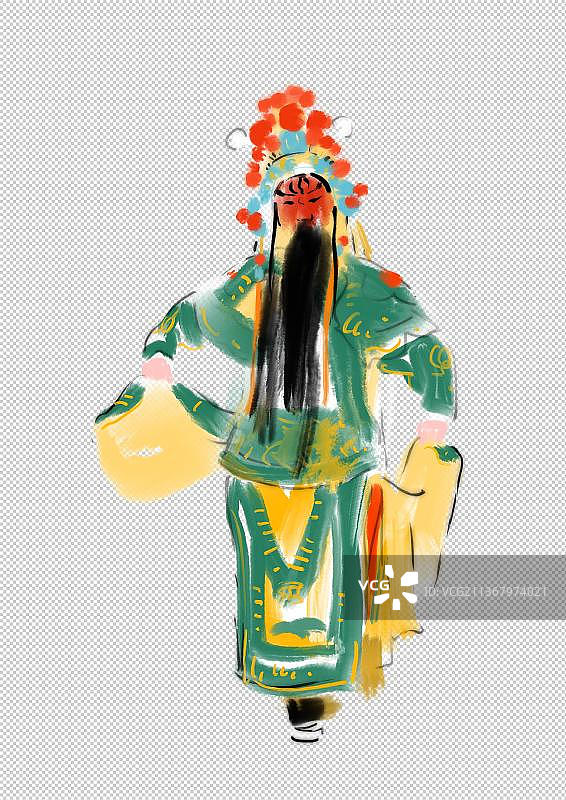 中国文化京剧人物古代关羽图片素材