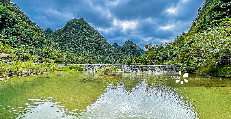 小七孔景区图片素材