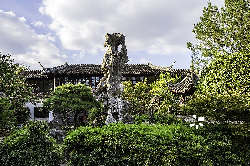 苏州留园图片素材