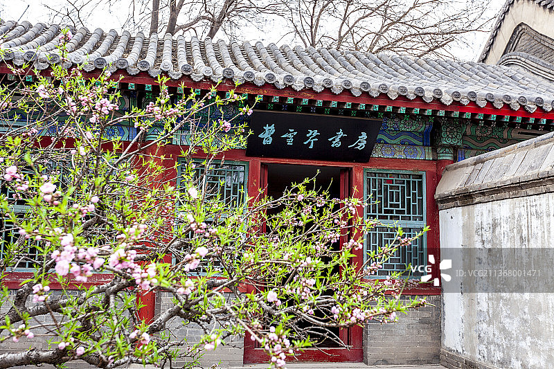 河北正定：“荣国府”内的“曹雪芹纪念馆”图片素材