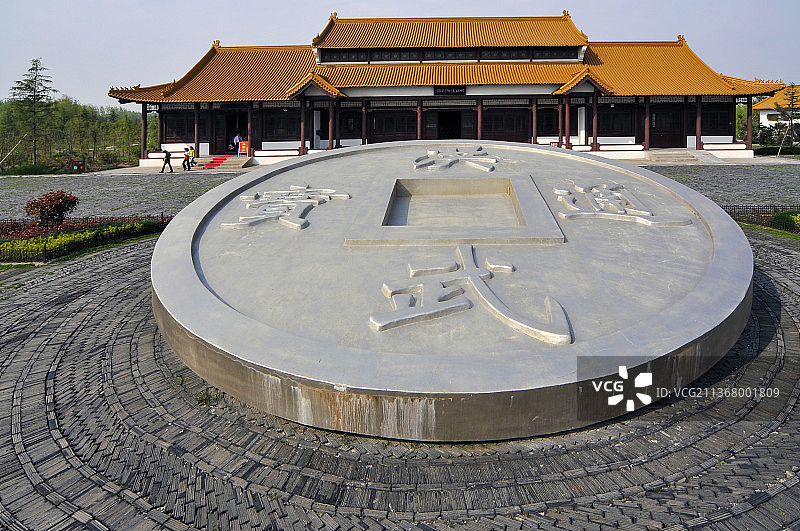 江苏省淮安市明祖陵石刻图片素材