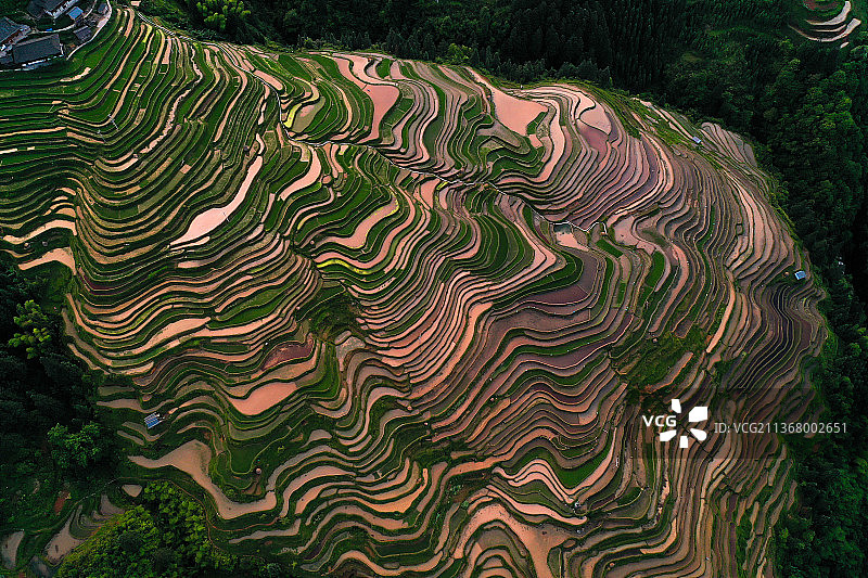 贵州从江加榜梯田图片素材