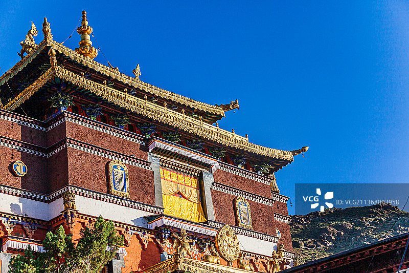 西藏日喀则扎什伦布寺图片素材