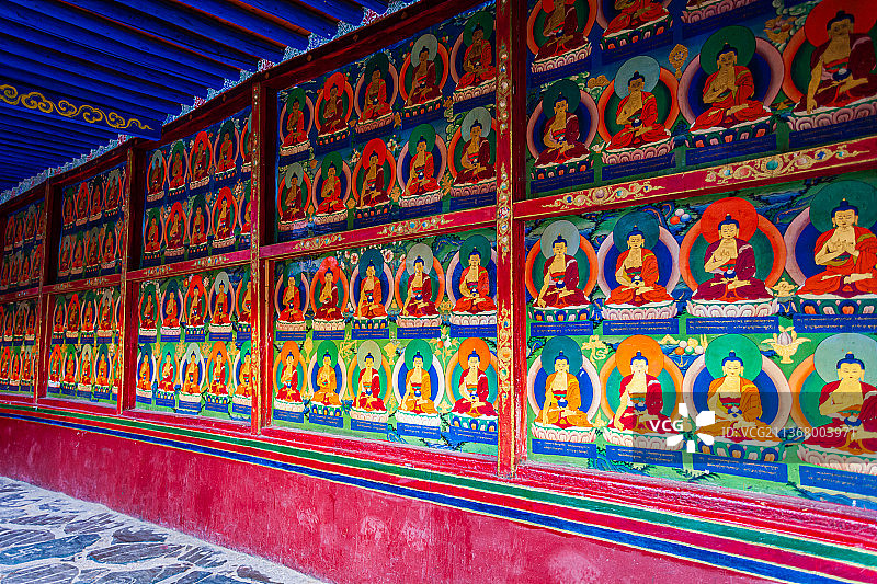 西藏日喀则扎什伦布寺图片素材