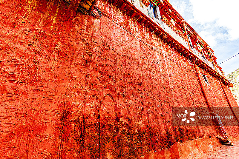 西藏拉萨哲蚌寺图片素材