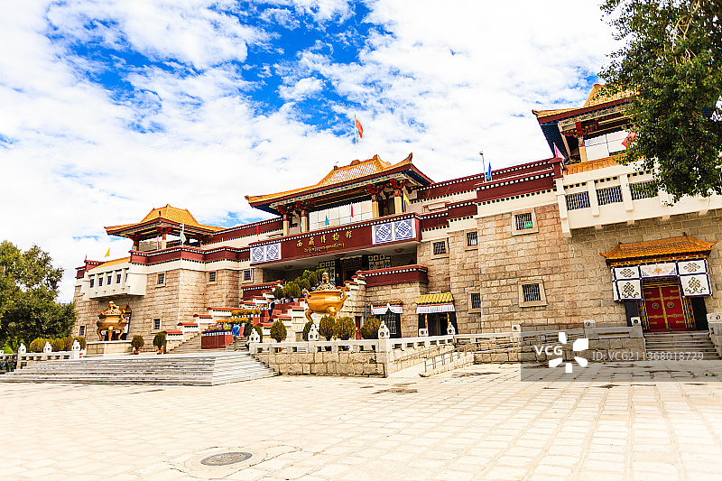 西藏拉萨西藏博物馆图片素材
