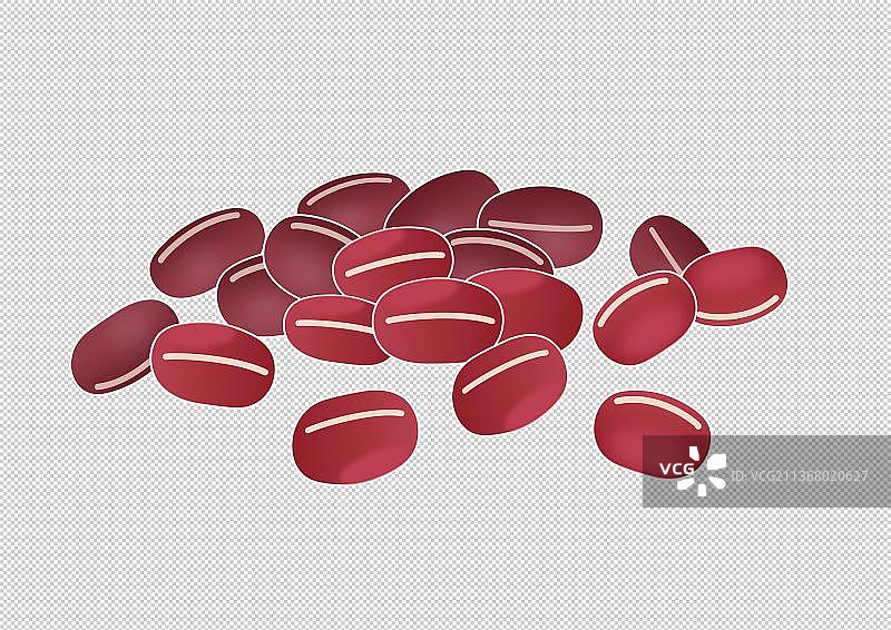 红豆赤小豆图片素材