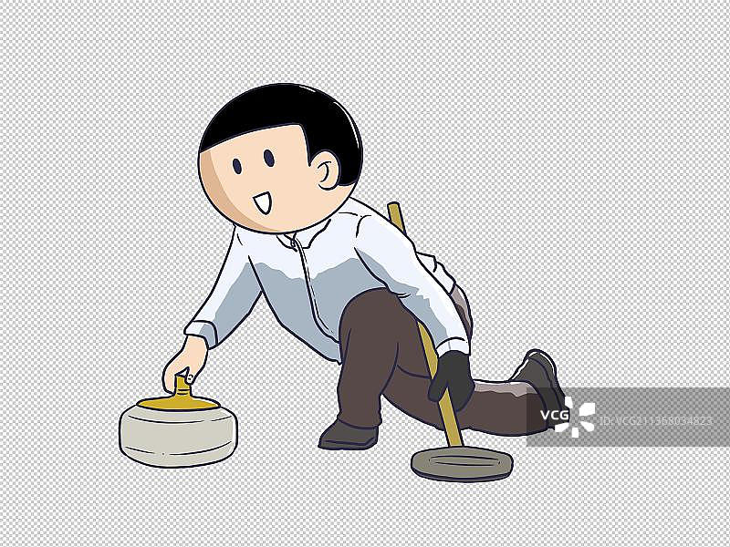 元素：冰壶比赛图片素材