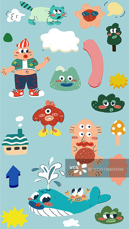 插画｜旅行图片素材