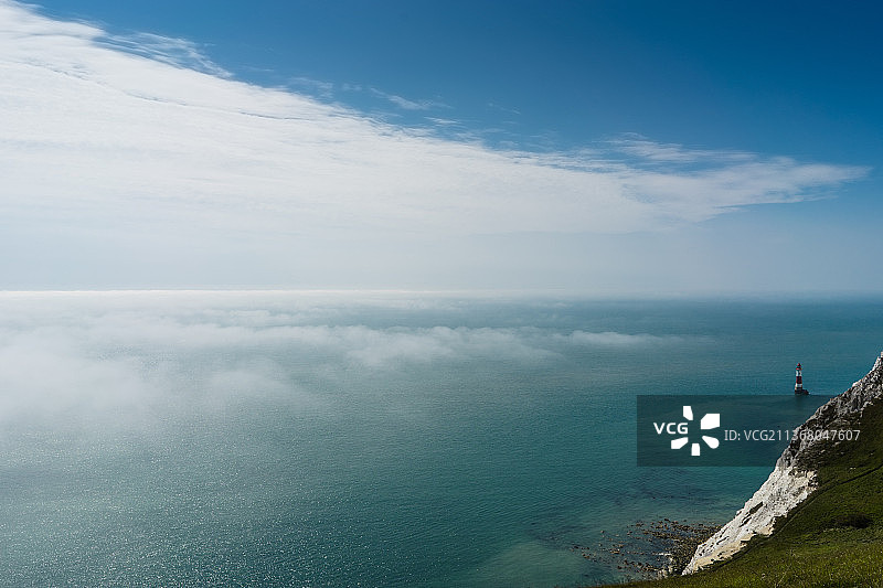 英国伊斯特本海景风光图片素材