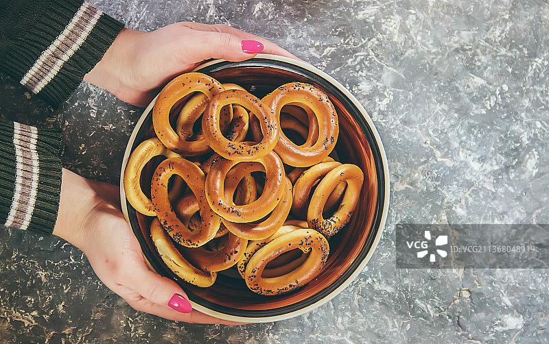 百吉饼拼盘图片素材