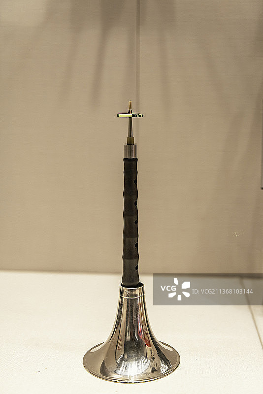 河南地方戏豫剧中的乐器，笛子唢呐和笙图片素材