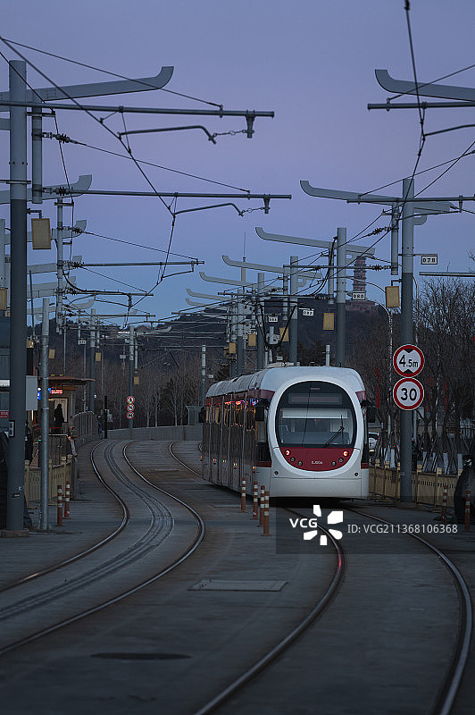 北京西郊线图片素材