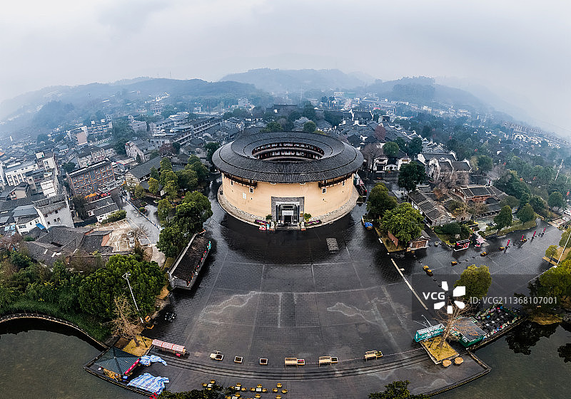 成都龙泉洛带古镇博客楼图片素材