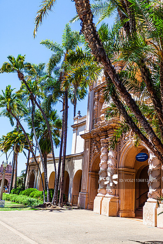 美国加州巴尔博亚公园图片素材