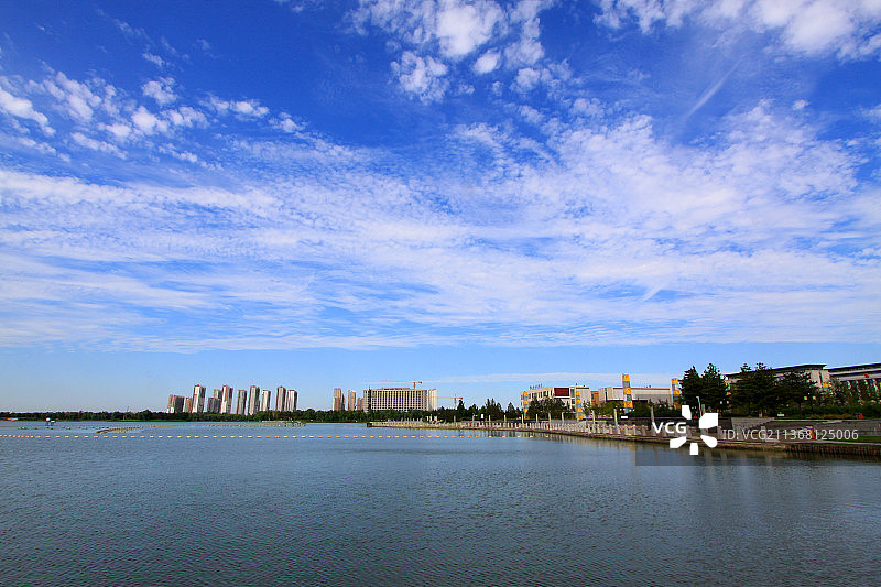 河北丰南惠丰湖公园风光图片素材